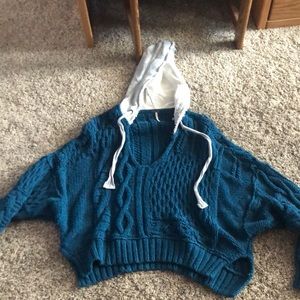 Free People oversized hoodie